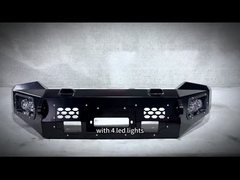 2개의 Led 조명이 있는 Dmax 전면 바용 레인저 앞 범퍼용 Hilux Steel Bull Bar용