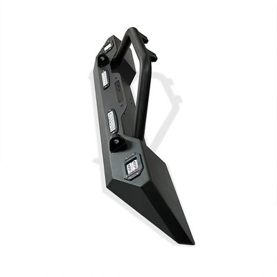 LED Truck Bull Bar Black Powder Coat Finish 12V Steel Mounting with Integrated Light Feature