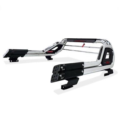 Adjustable 201 Stainless Steel Truck Roll Bar For HILUX REVO/NP300/VIGO Models