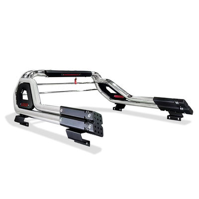 Adjustable 201 Stainless Steel Truck Roll Bar For HILUX REVO/NP300/VIGO Models