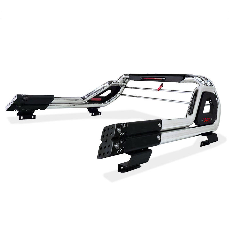 Adjustable 201 Stainless Steel Truck Roll Bar For HILUX REVO/NP300/VIGO Models