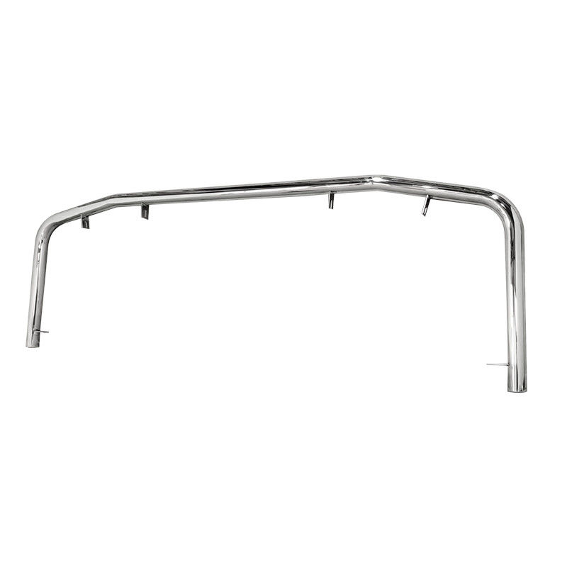 Polished Rear Bumper Guard and Bull Bar Combo for Toyota Hilux Vigo FJ120 FJ150 Easy Installation