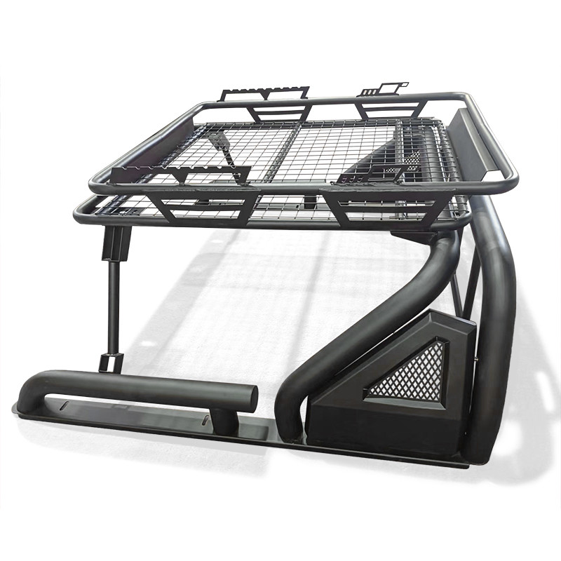 Adjustable Acrylic Truck Roll Bar Hilux Vigo Isuzu DM 201 Stainless Steel Powder Coated