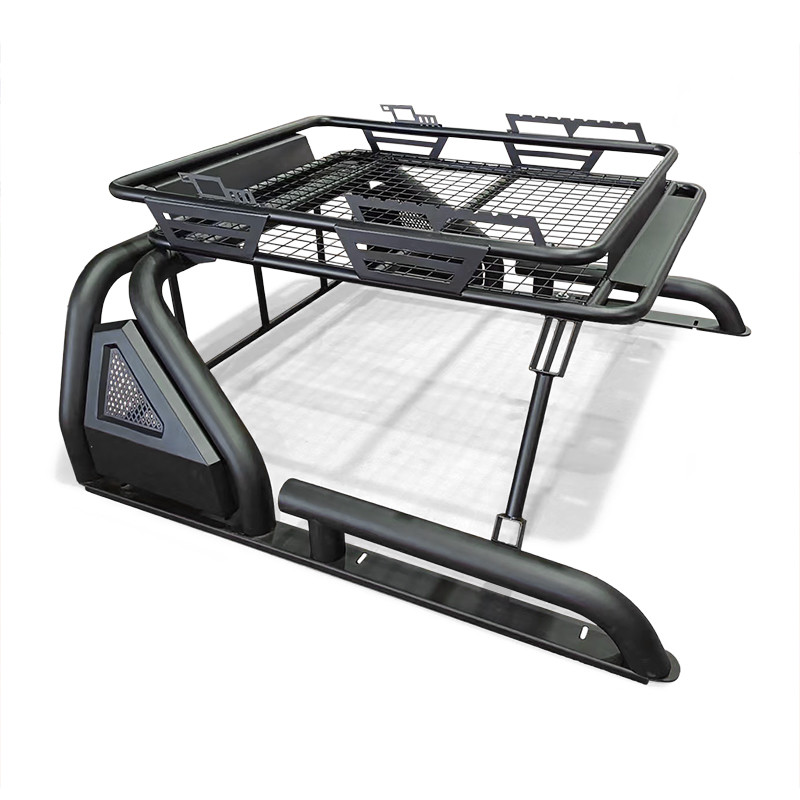 Adjustable Acrylic Truck Roll Bar Hilux Vigo Isuzu DM 201 Stainless Steel Powder Coated