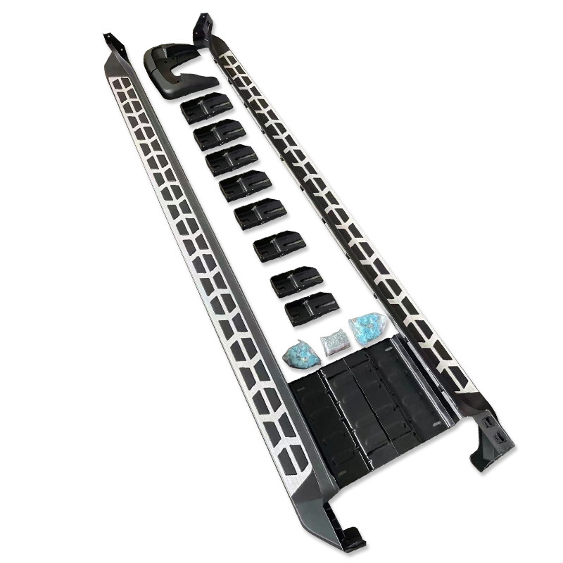 Aluminum Alloy Running Boards With Easy Installation And Direct Replacement Design