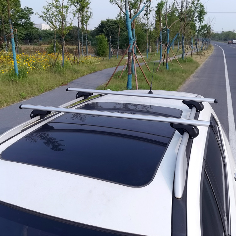 Adjustable Aluminum Alloy Car Roof Rack Rail For Universal SUVs
