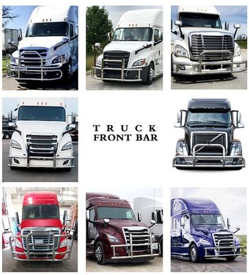 동수이 공장 튼튼한 북미 클래식 스타일 고품질 세미 트럭 범퍼 사슴 가드 Freightliner Cascadia For Volvo International Prostar Kenworth Peterbilt Mack Pinnacle 용