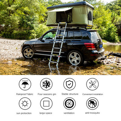 커스텀 로고 색깔 4x4 4wd 픽업 Suv 자동차 단단한 쉘 자동차 지붕막