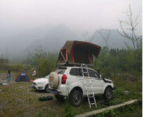 Free Aluminum Ladder 4 Person Camping Automatic Car Roof Tent