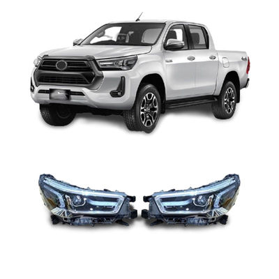 토요타 힐럭스 레보 로코 2020 2021을 위한 업체 도매 4X4 ABS 재질 엘이디 전조등 차량용 라이트