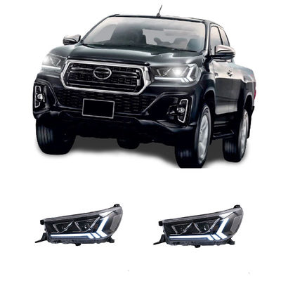 Hilux Revo Rocco 헤드라이트 테일 라이트 순차 방향 지시등 자동차 바디 키트