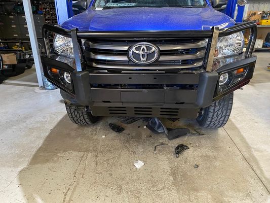 Toyota Hilux 2015 Revo 2015 트럭 불 바 파우더 코트 광택