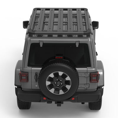 맞춤형 알루미늄 합금 지붕 랙 바스켓 Jeep Wrangler Fj Toyota Hiace용