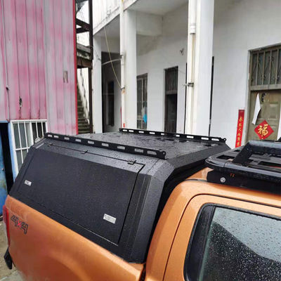 Toyota Hilux Ford Ranger F150 BT50 Dmax를 위한 4x4 검정 강철 단단한 Tonneau 덮개