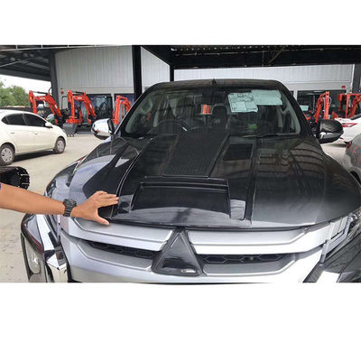 Mitsubishi Triton 2020 앞 범퍼 가드 4x4 Abs 자동차 후드 보닛 스쿠프 커버