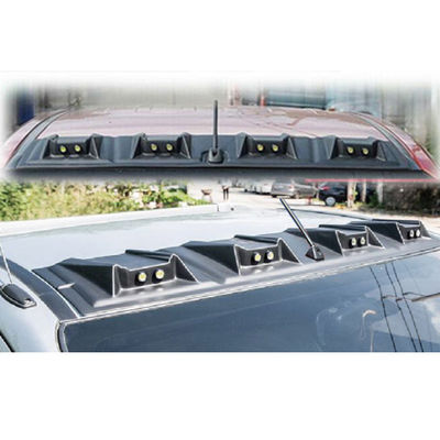 지도된 가벼운 광택이 없는 검정 정상 덮개 정면 차 지붕 스포일러를 가진 4x4 차 부속품