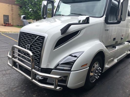 동수이 공장 튼튼한 북미 공장 정품 가격 신형 세미 트럭 범퍼 사슴 가드 Freightliner Cascadia For Volvo International Prostar Kenworth Peterbilt Mack Pinnacle 용